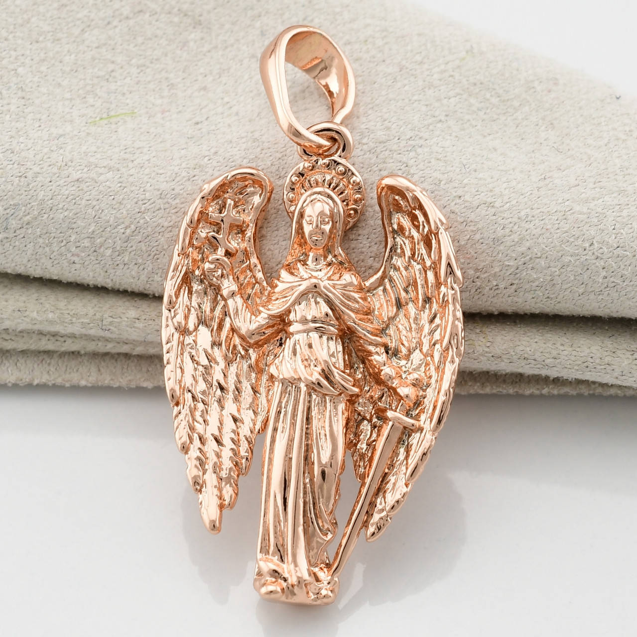 

Кулон для цепочки до 3 мм 31219 размер 32х16 мм вес 3.7 г позолота РО