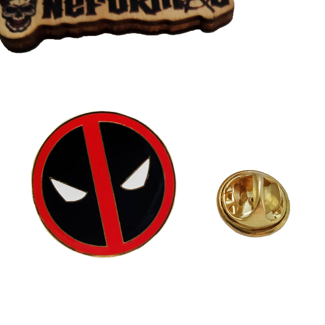 

Значок Deadpool круглый, 21 мм., Фигурный металлический пин Дэдпул (N0116)