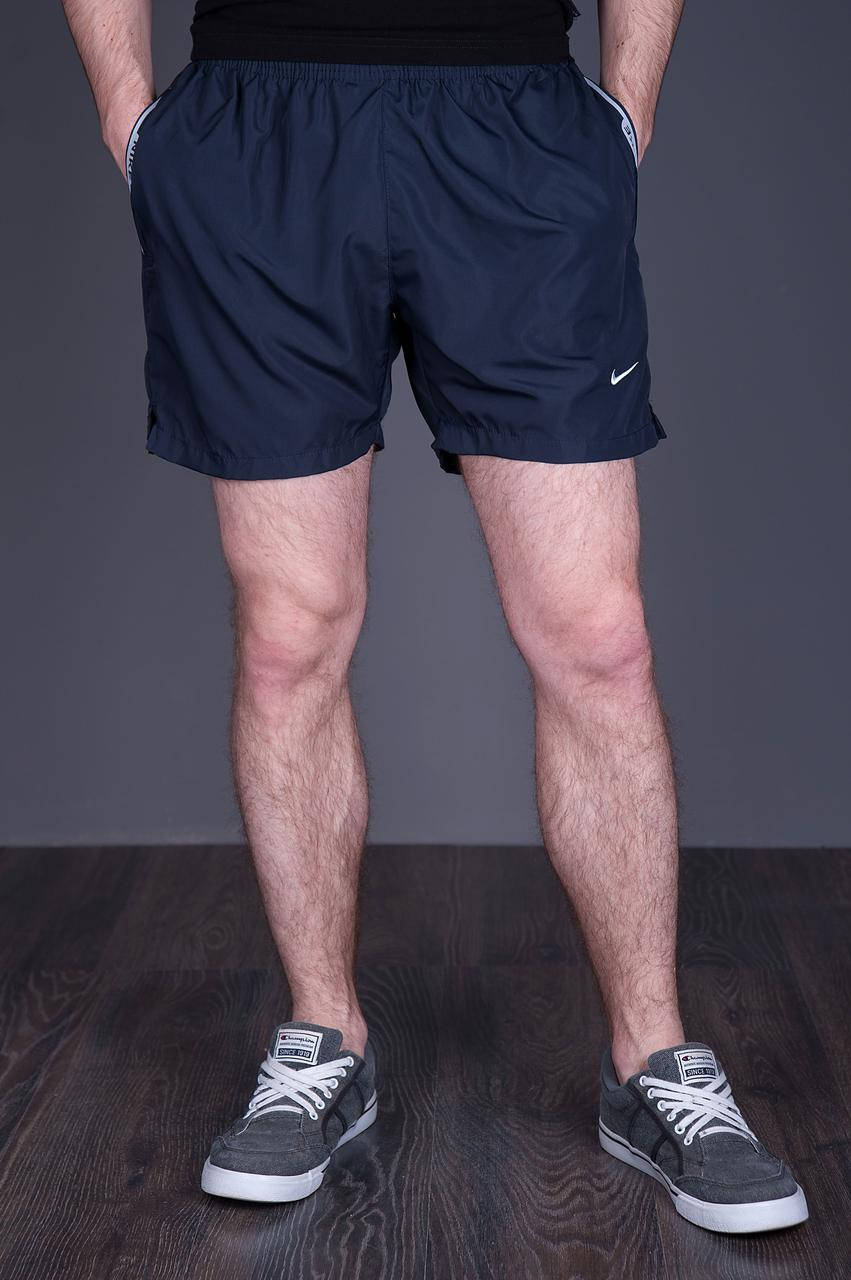 

Чоловічі шорти NIKE (плащівка), темно-синього кольору, Темно-синий