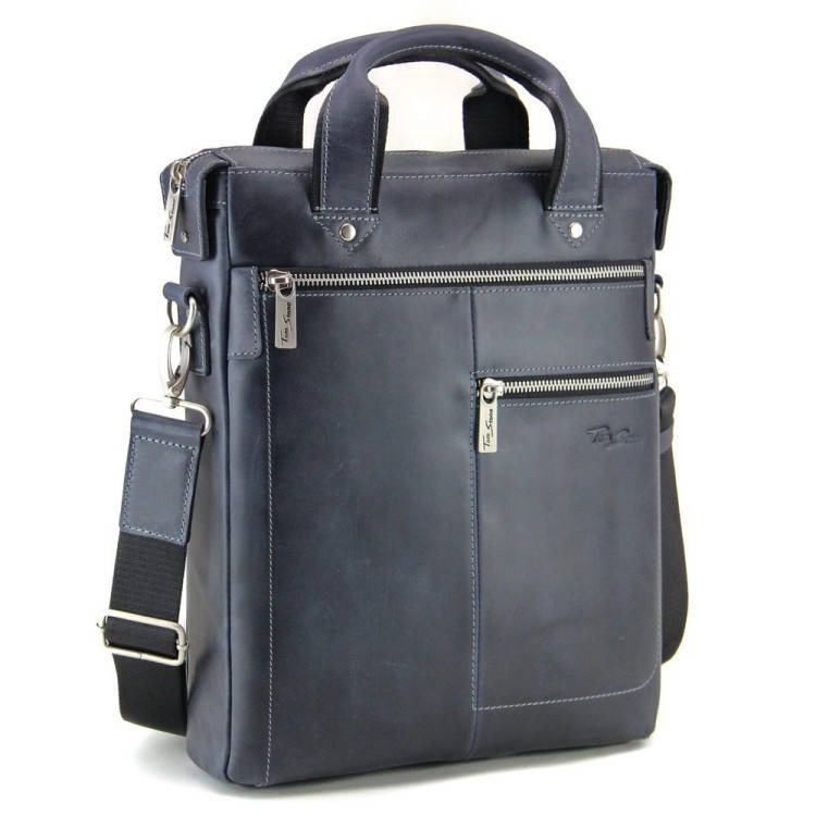 

Вместительная сумка под А4 Tom Stone арт. 706BL, Синий