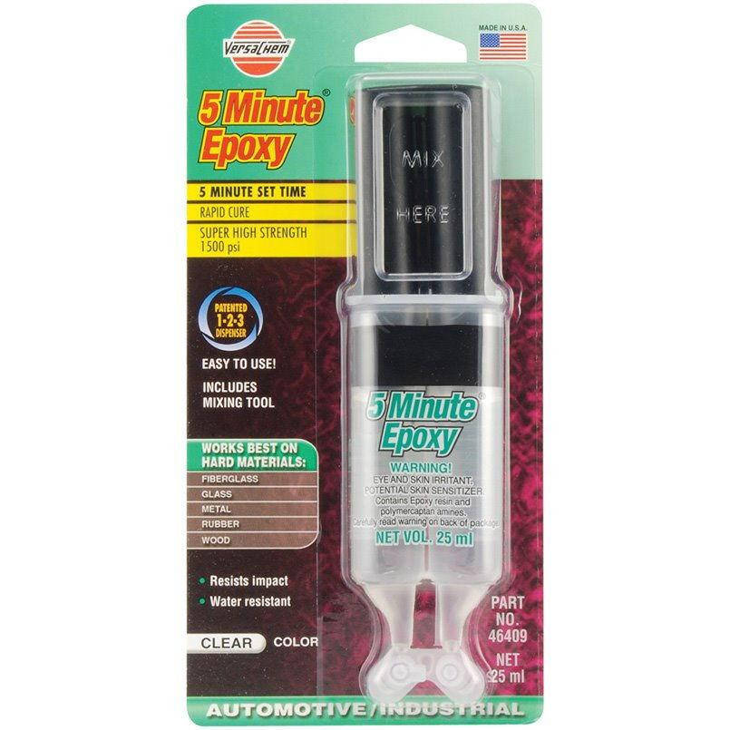 

Клей эпоксидный Versachem 5 Minute Clear Epoxy 25 мл (46409)