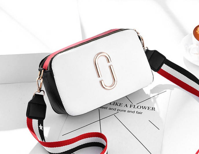 

Модная женская сумочка клатч, маленькая сумка через плечо в стиле Marc Jacobs Белый