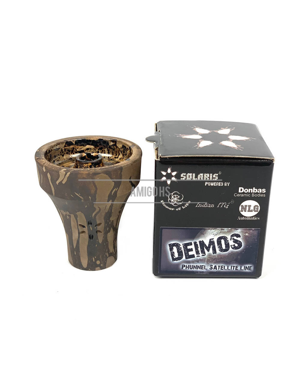 

Глиняная чаша для кальяна Solaris Deimos фанел солярис