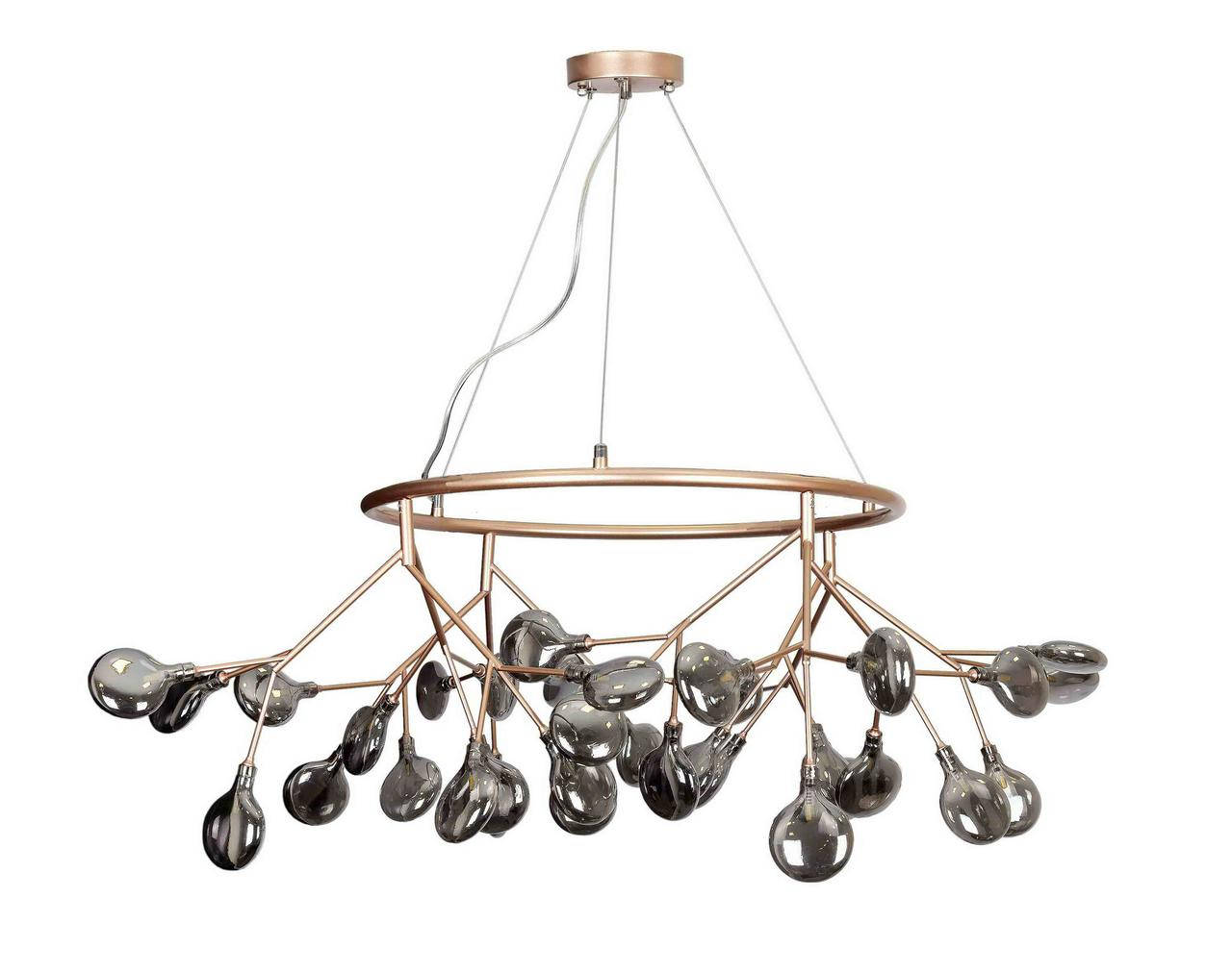 

Люстра LED PETALS Levistella 918LP263-36 RS+BK, Черный