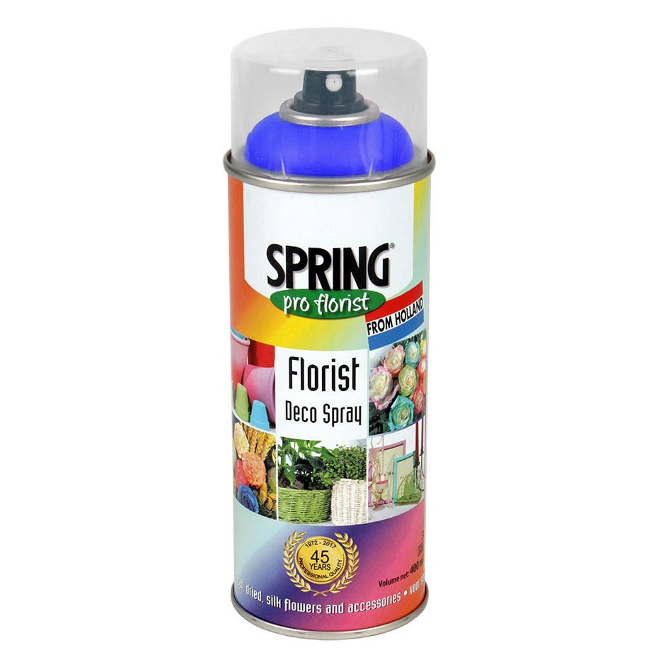 

Краска для живых цветов SPRING 599 (400 мл) флуоресцентная синяя