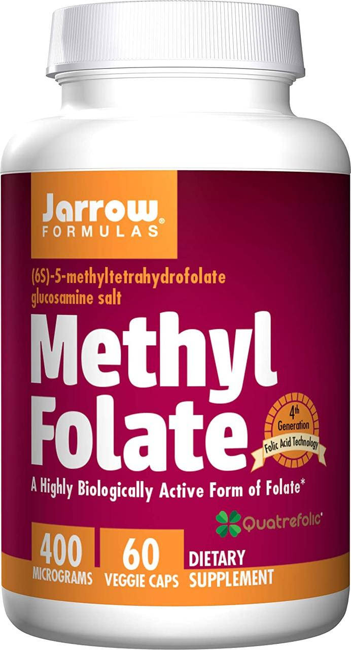 

Метил фолат фолиевая кислота Jarrow Methyl Folate 400mcg 60 капсул