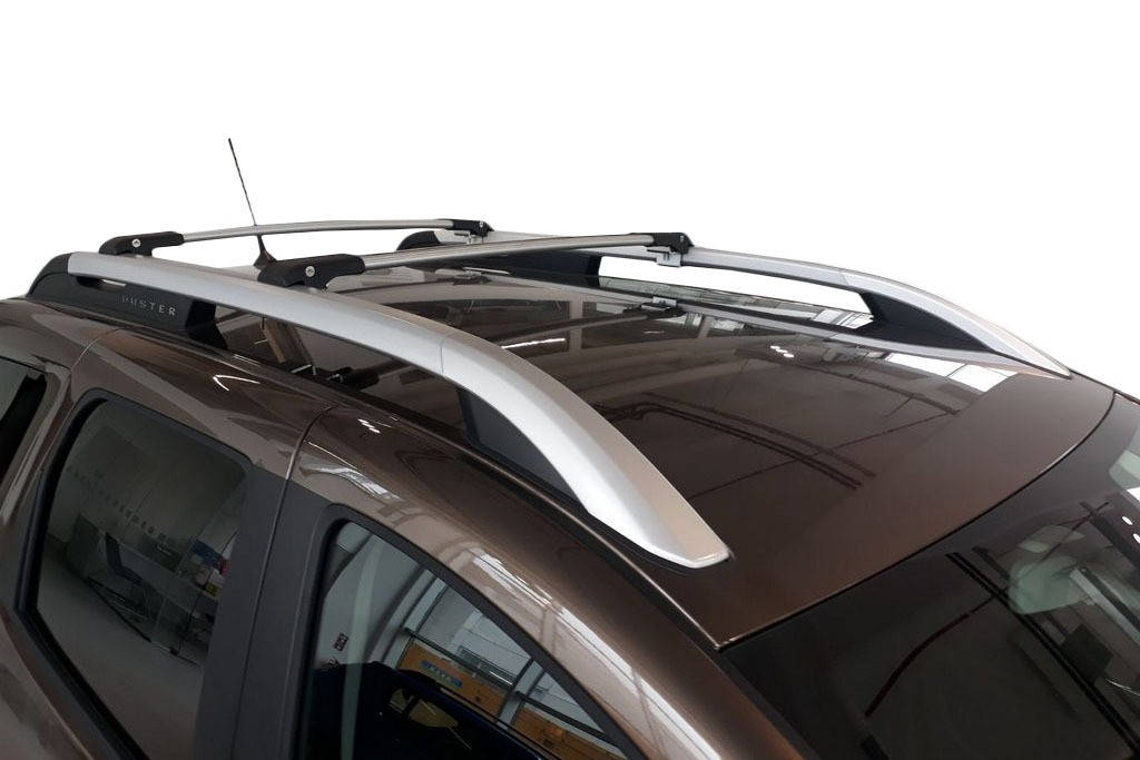 

Перемычки на рейлинги с ключом WingBar (2 шт) Черные для Dacia Duster 2018↗ гг.