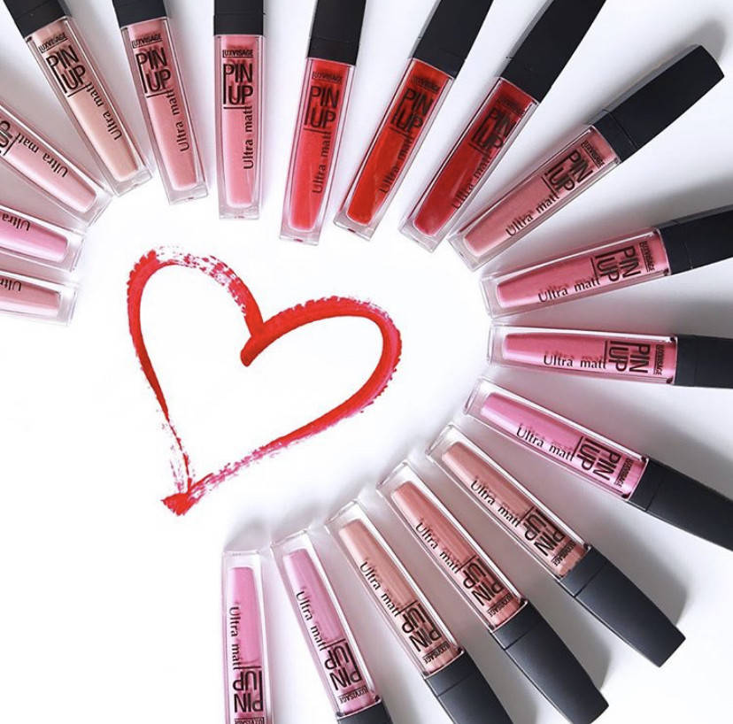 

Блеск для губ LuxVisage PIN-UP Ultra Matt