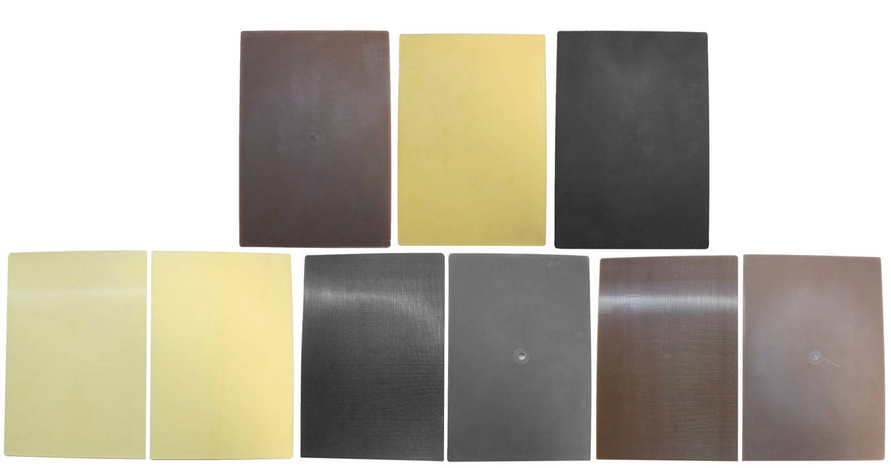 

Полиуретан для обуви ITALY 260*180 т. 3,0 мм. цвет ассорт., Разные цвета