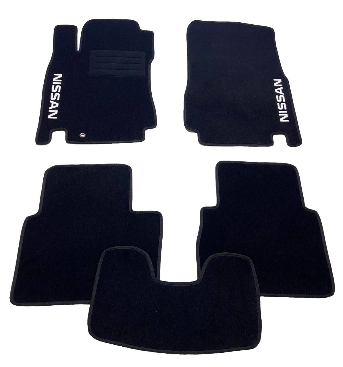 

Коврики автомобильные Autotextile в салон Nissan Tiida (2004-2012) текстильные, черные (CIAK) Middle, Черный