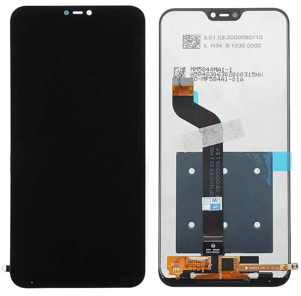 

Дисплей Xiaomi Mi A2 Lite, Redmi 6 Pro с тачскрином, без датчика, оригинал, черный