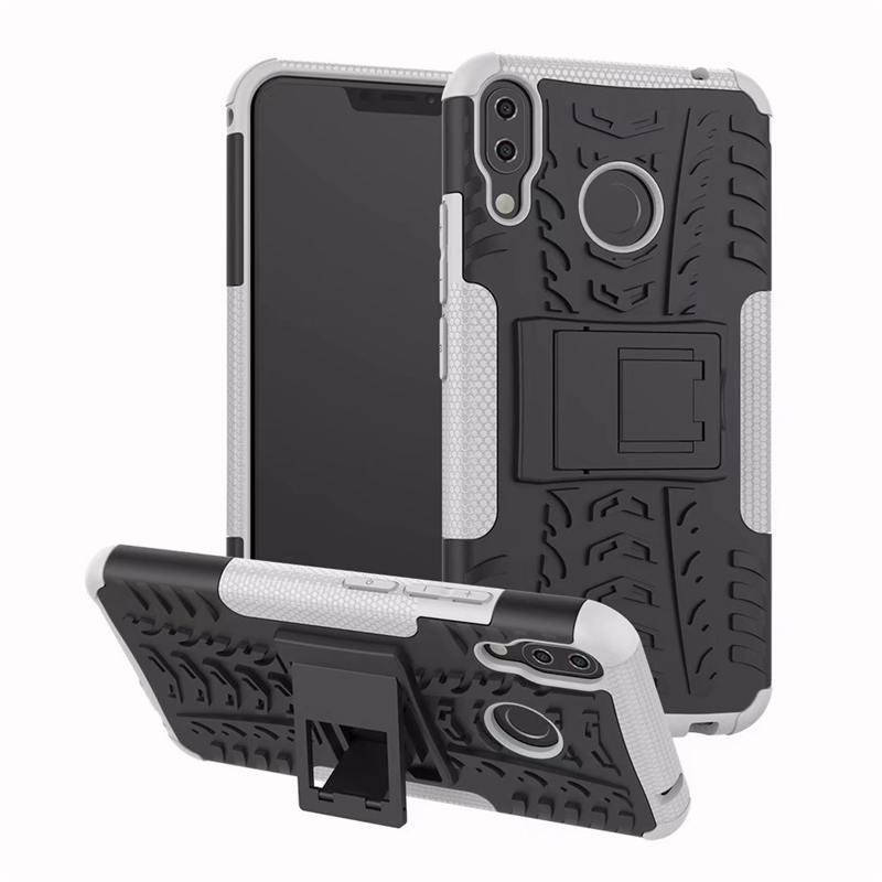 

PC + TPU чехол Armor для Asus Zenfone 5 ZE620KL (8 цветов) серый