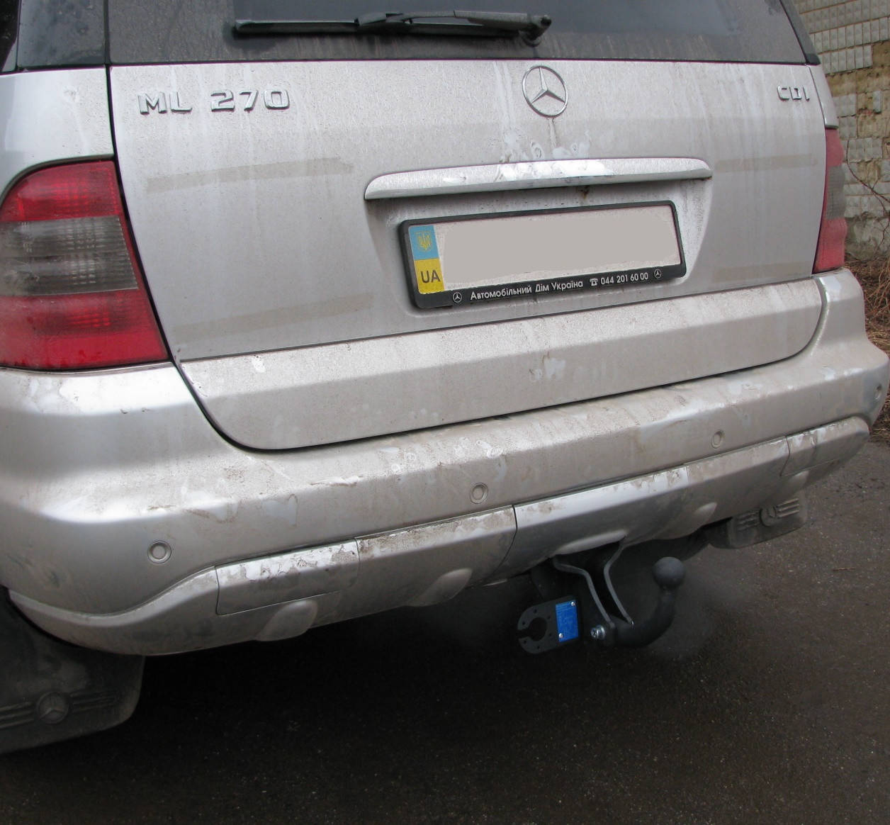 

Фаркоп на Mercedes ML w163 (1998-2005) Мерседес МЛ