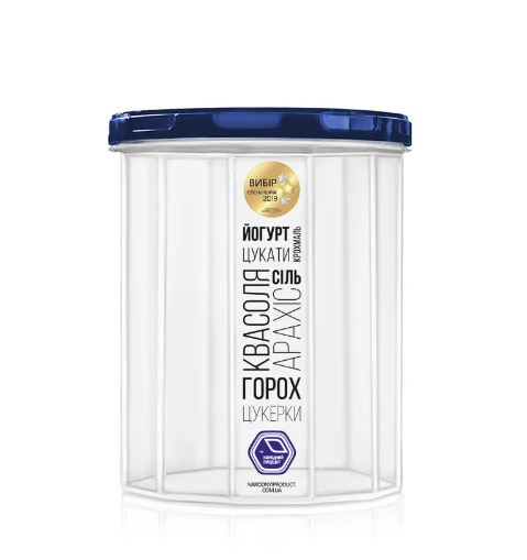 

Емкость для сыпучих продуктов 1л, Индиго