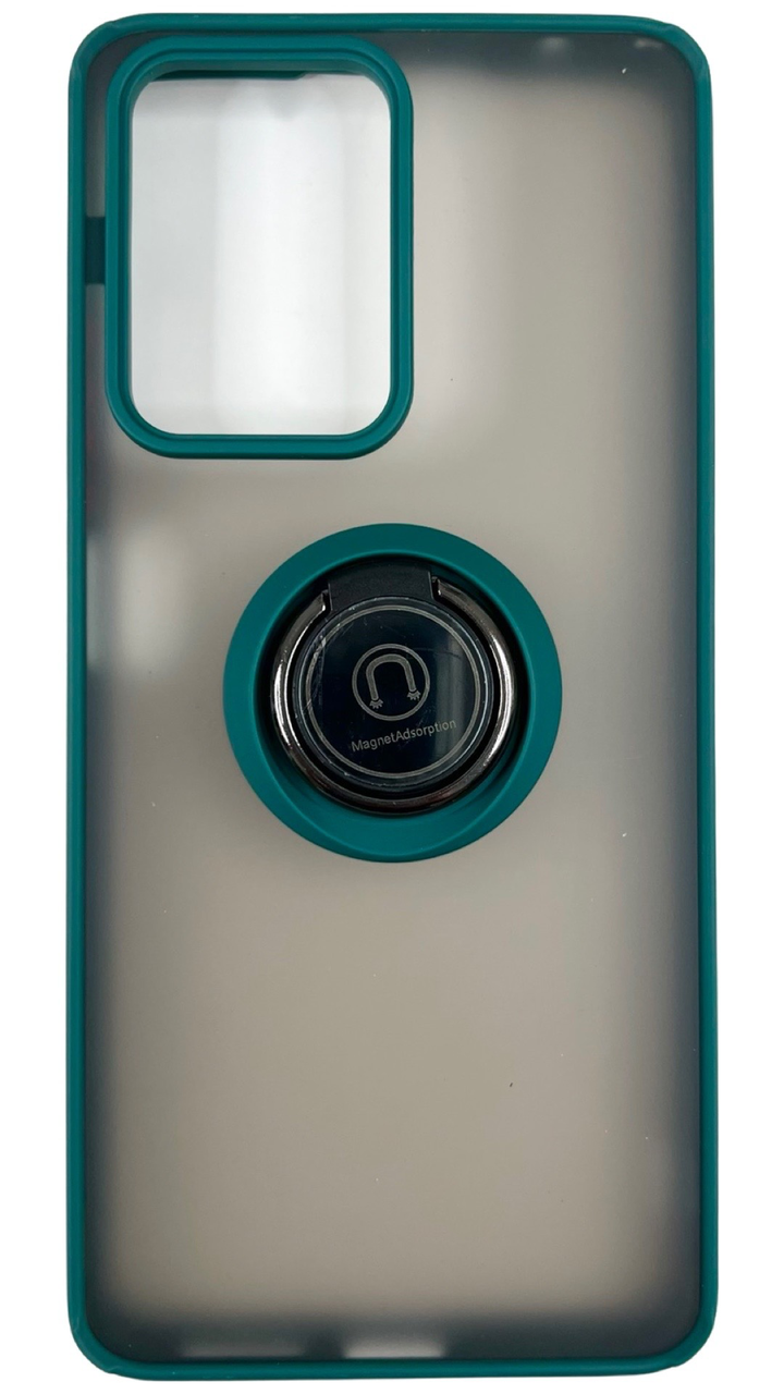 

TPU чехол накладка Matte Ring Magnit для Xiaomi 11T / Xiaomi 11T Pro (на сяоми 11т про) темно-зеленый, Разные цвета