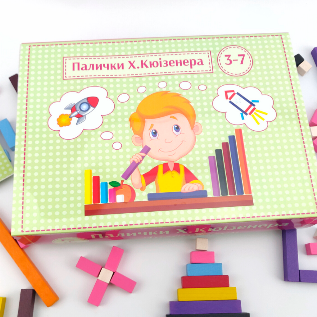 

Палички Кюізенера (палочки Кюизенера) 116 шт