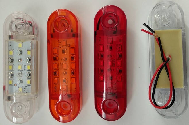 

Фонарь габаритный диодный LED 12 / 24V