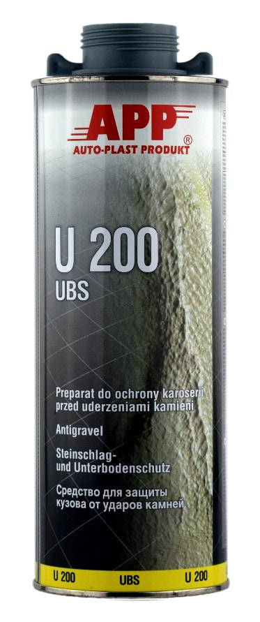

Антигравийное покрытие APP U200 USB под пистолет 1 л серое (барашек), Серый