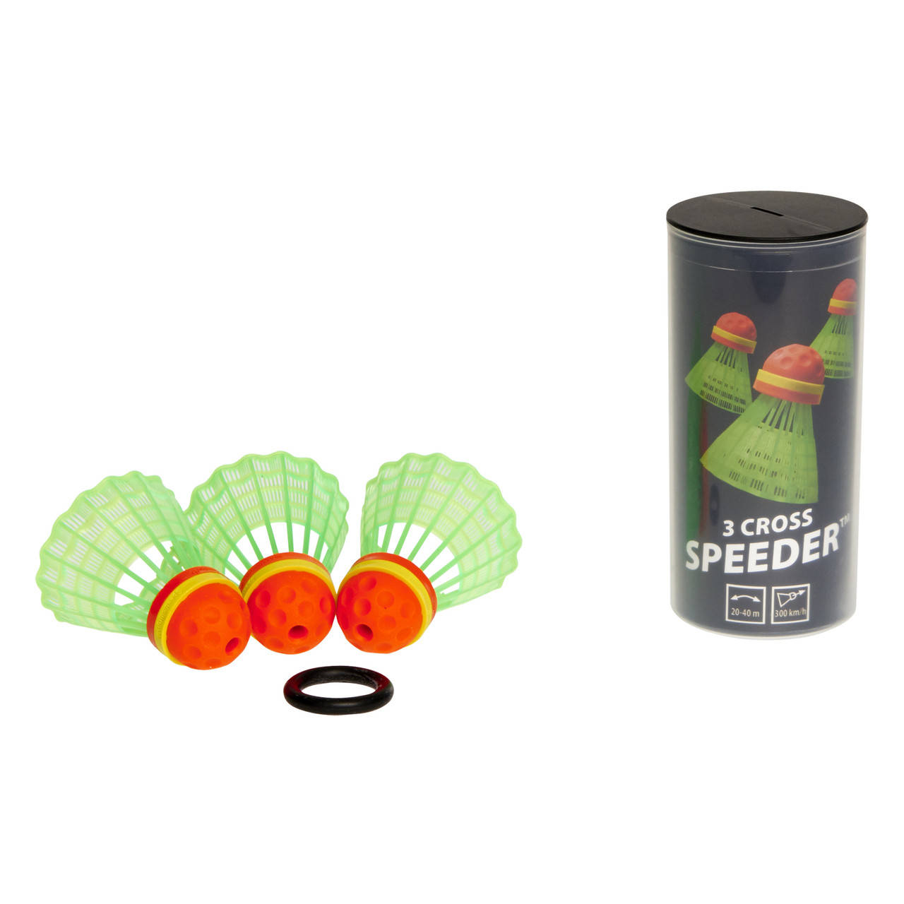 

Набор воланов для спидминтона Speedminton Tube Crosspack (3 шт) (400222)