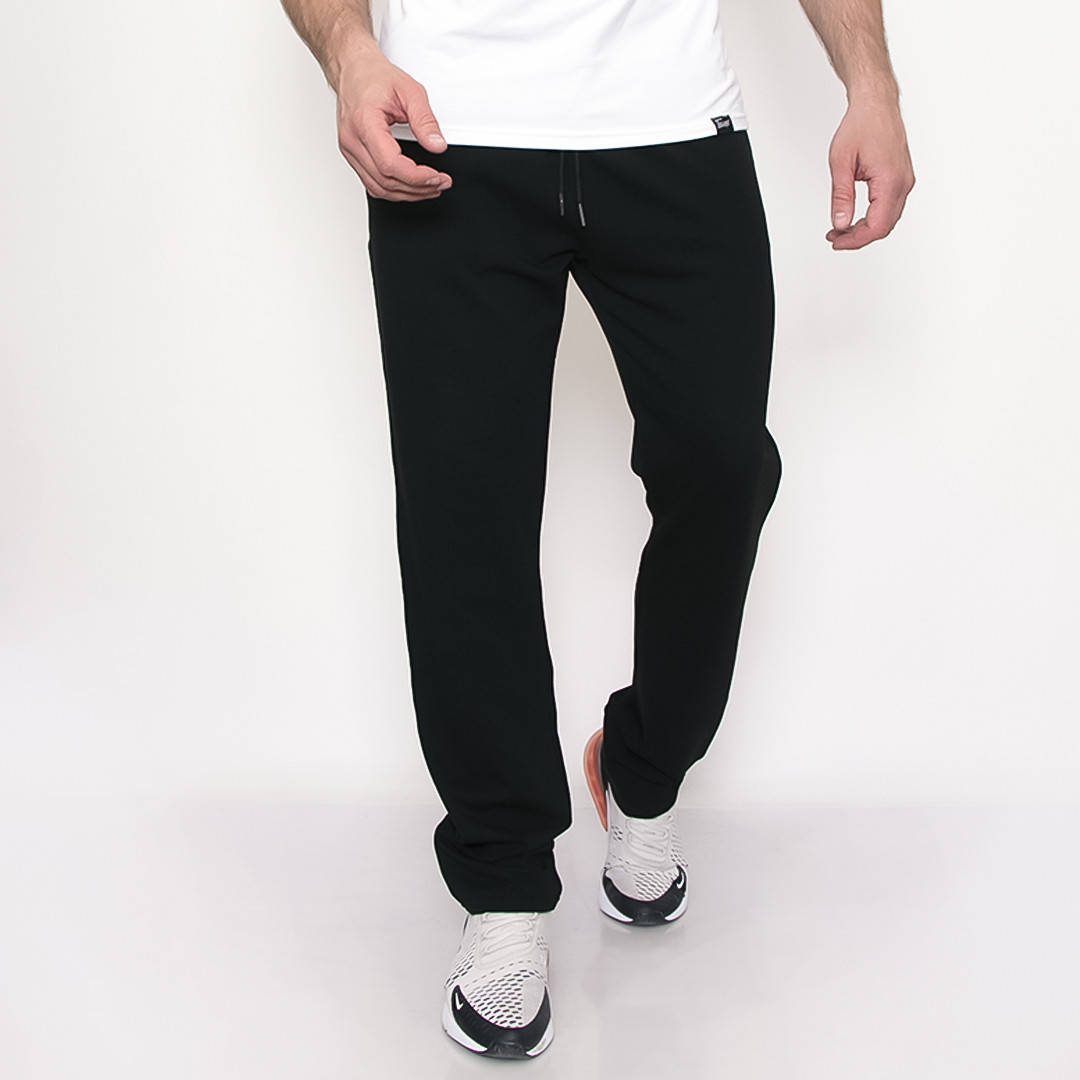 

Мужские спортивные штаны Teamv Simple Straight Big 2 Черные 3XL, Черный