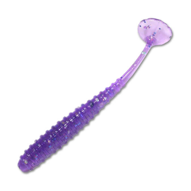 

Силикон Reins AJIRINGER SHAD 567 lilac silver&blue flake 15 шт