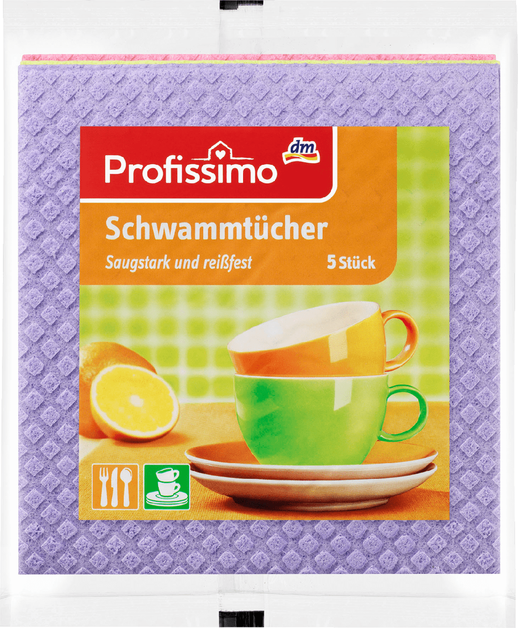 

Губчатые салфетки, 5 шт.Schwammtücher, 5 St