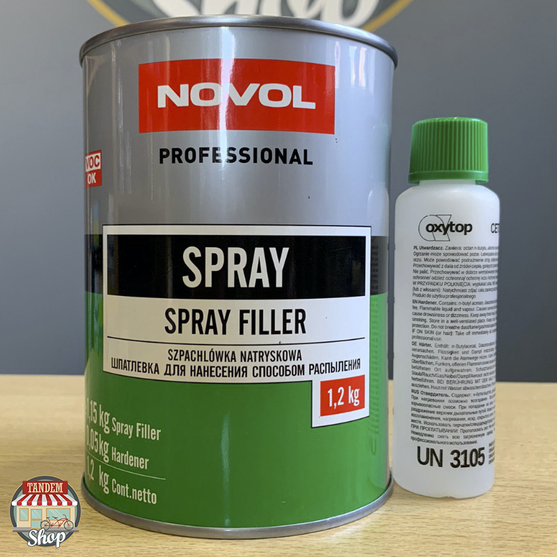 

Шпатлевка напыляемая Novol SPRAY, 800 мл