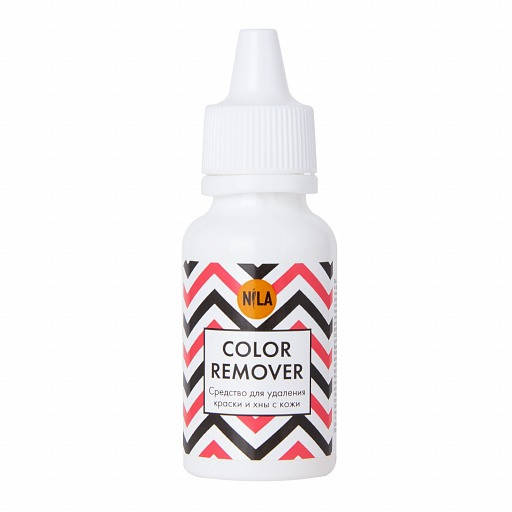 

NILA Color Remover Средство для удаления хны и краски с кожи, 30 мл