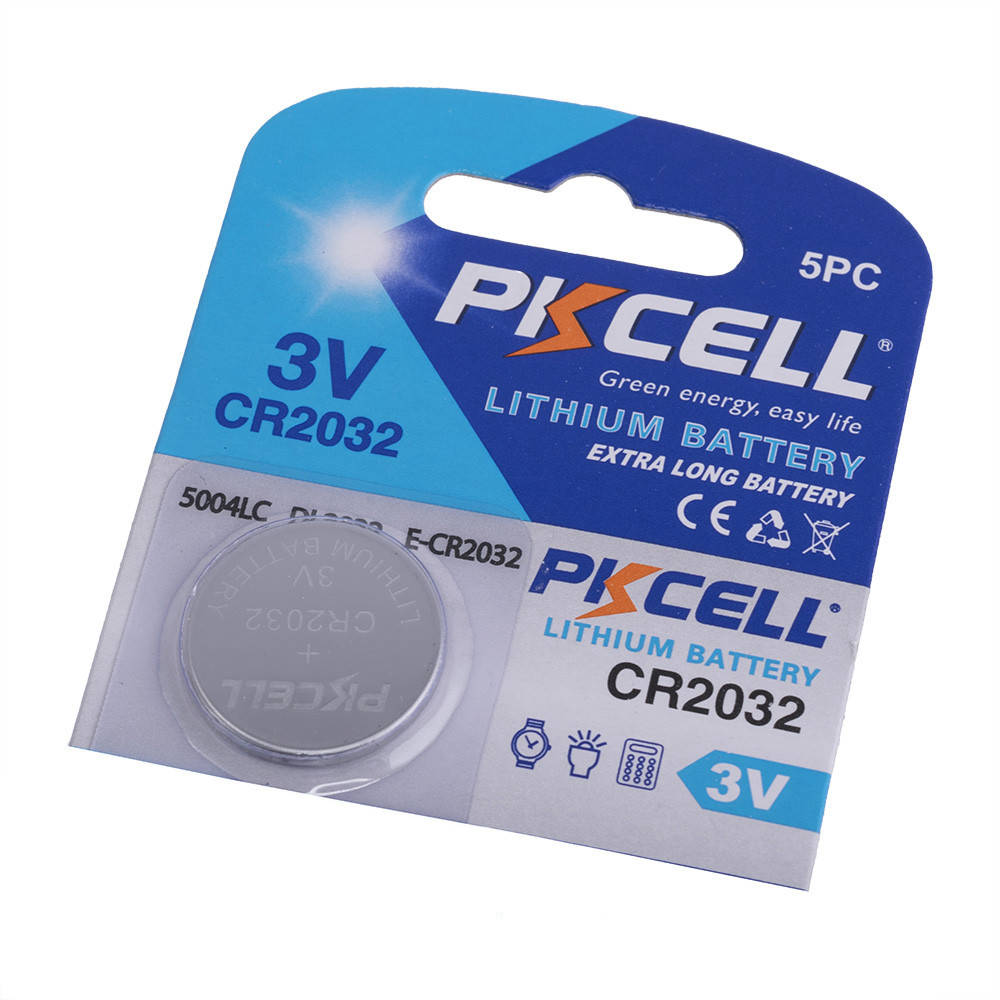 

Батарейка PKCELL CR2032 (3.0V, 210mAh) литиевая PKCELL