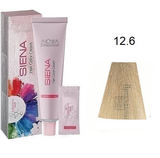 

12/6 Професійна крем-фарба для волосся jNOWA Professional "SIENA" CHROMATIC SAVE 90 мл