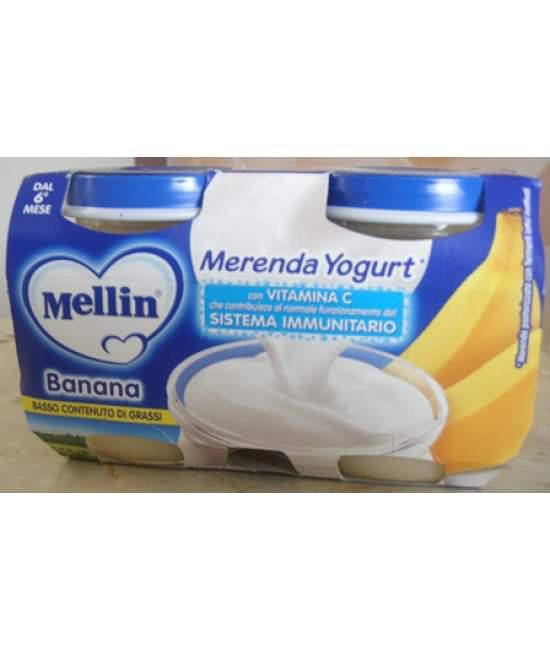 

Йогурт Mellin Banana e Yogurt от 6 мес. 2х120гр
