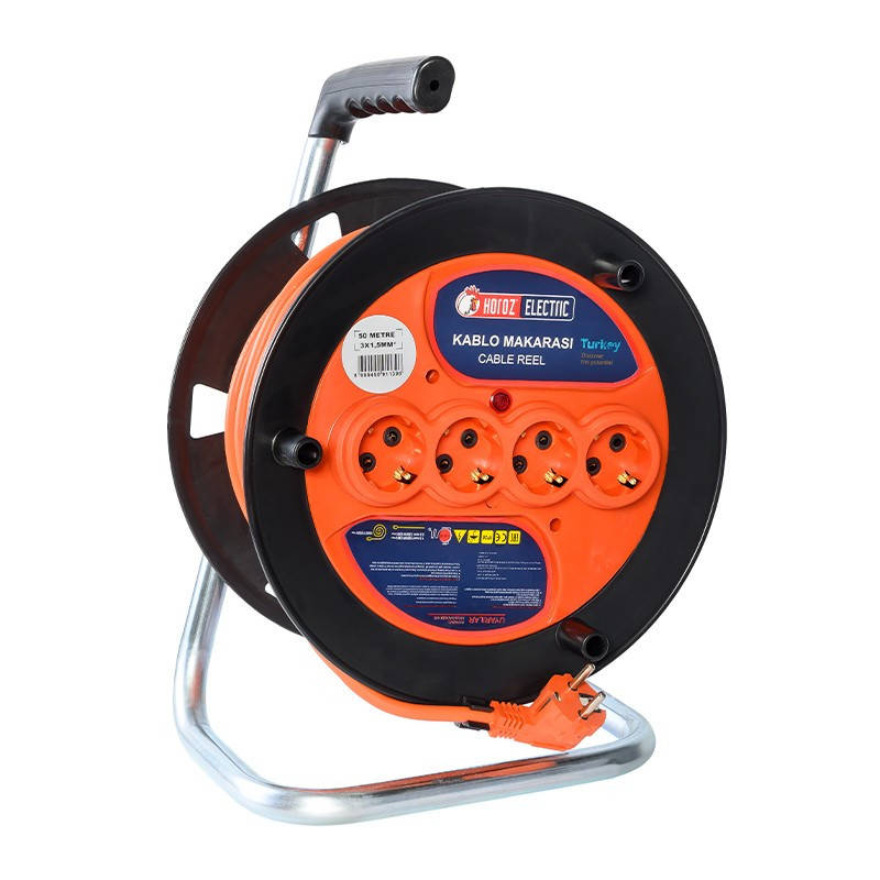 

Катушка удлинителя с заземлением IP44 HOROZ ELECTRIC