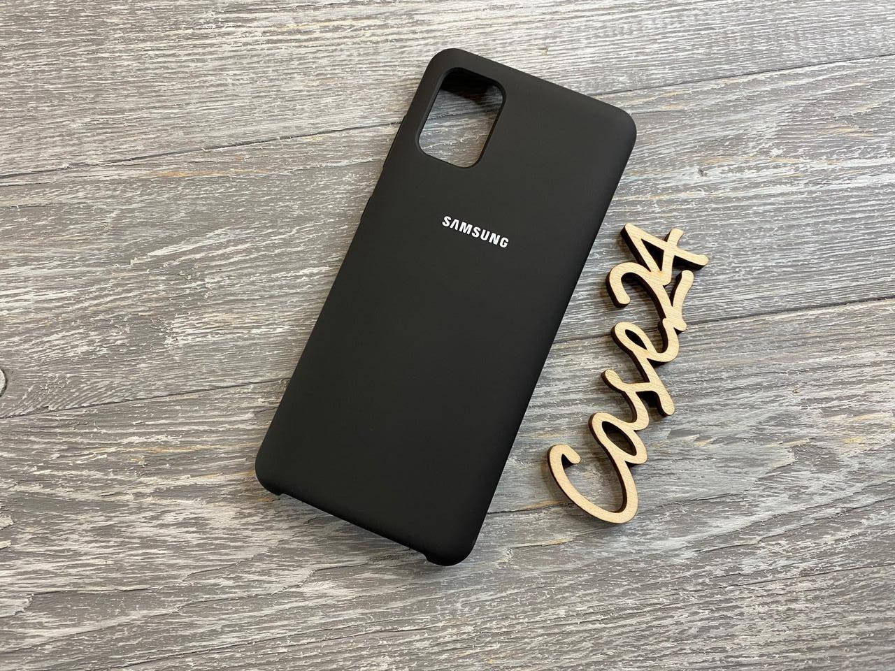 

Чехол Soft touch для Samsung Galaxy A31 (8 цветов) черный