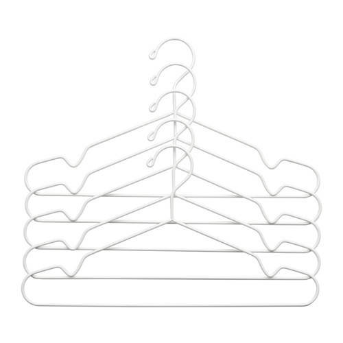 

СТАЙЛИГ Плечики, 5 штук , белый 00291419 IKEA, ИКЕА, STAJLIG