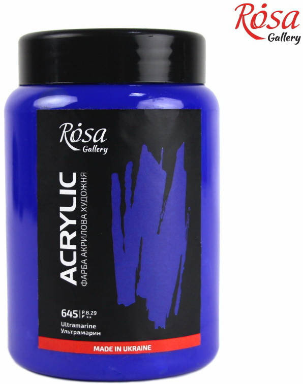 

Краска акриловая, Ультрамарин, 400мл, ROSA Gallery