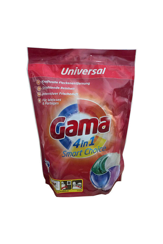 

Капсулы для стирки Gama 4в1 универсальные 56 шт