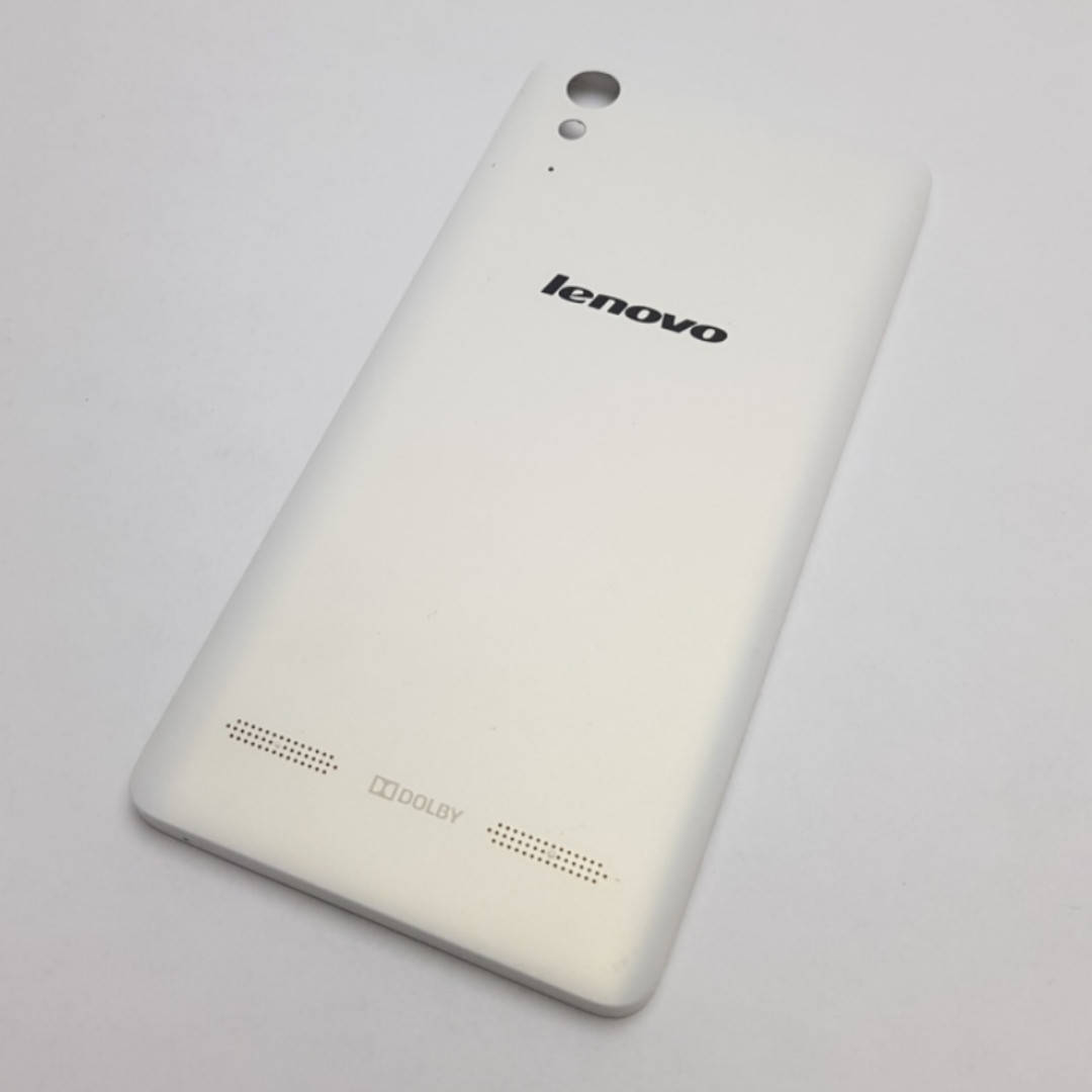 

Задняя крышка Lenovo A6000 Белый Сервисный оригинал с разборки