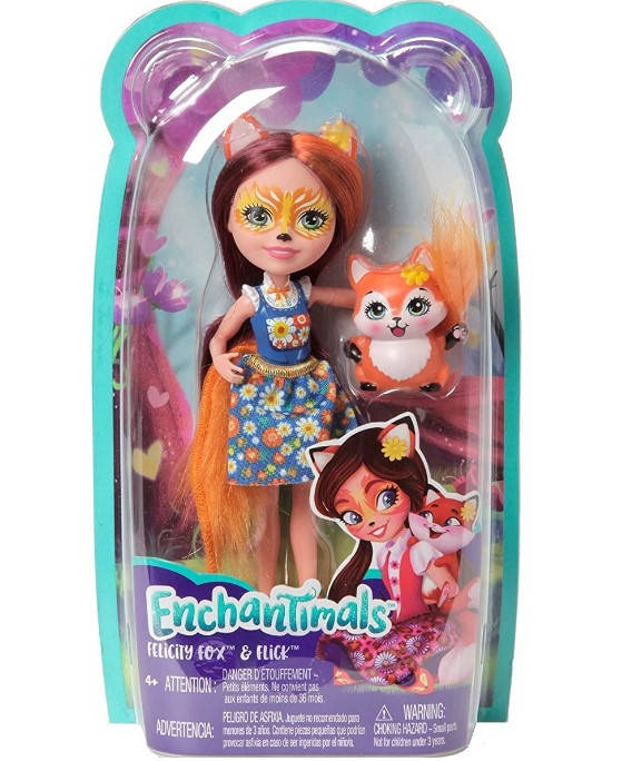 

Enchantimals Felicity Fox Кукла Энчантималс Фелисити лисичка