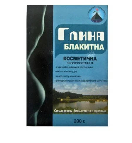 

Глина косметическая голубая, 200 г