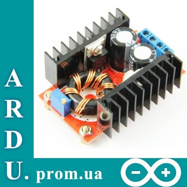 

Повышающий преобразователь DС-DC 12-35В 150W, 10A с регулировкой [#9-7]