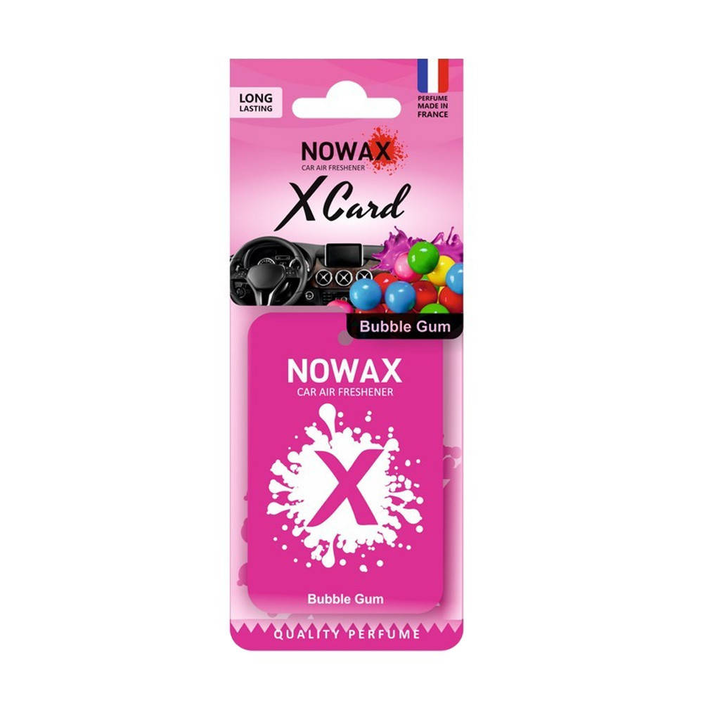 

Ароматизатор Nowax X Card NX07540 Bubble Gum