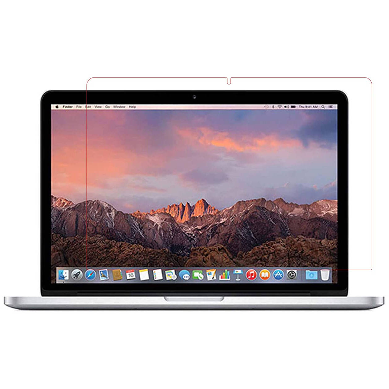 

Защитная пленка на MacBook Pro 15.4 дюйма (2018 / 2019) прозрачный