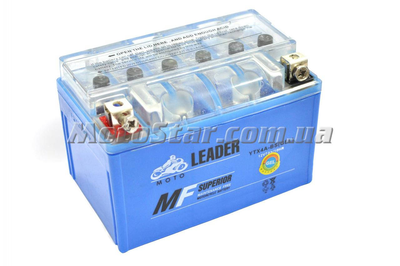 

YTX4L-BS Leader (Outdo), гелевый мото аккумулятор, 12V 4Ah , 114x71x88 мм