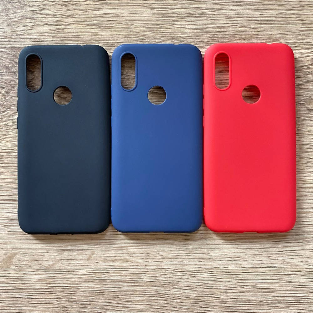 

Силиконовый чехол бампер для Xiaomi Redmi 7, Разные цвета
