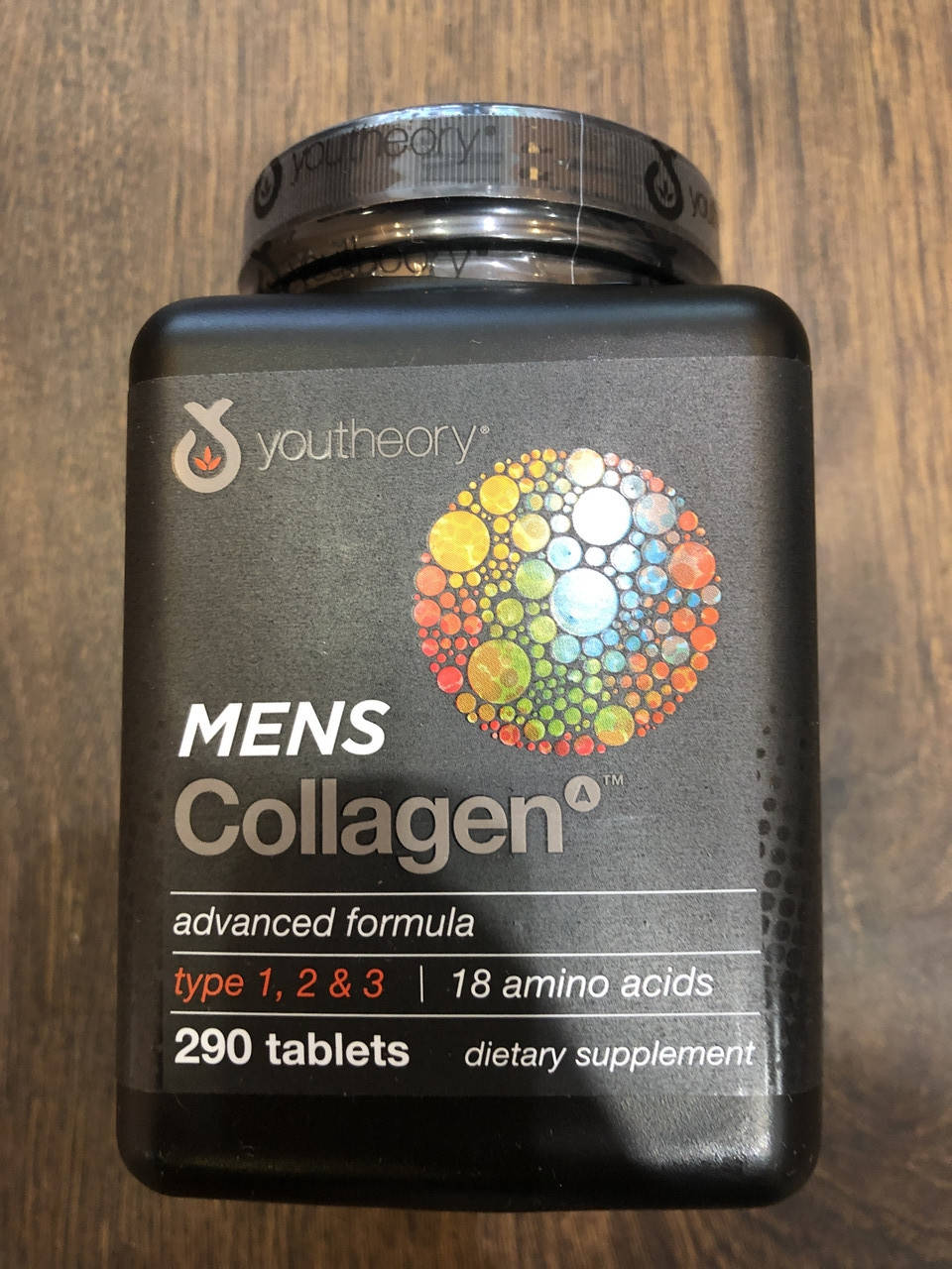 

Коллаген для мужчин 1- 2- 3 типа YouTheore Men's Collagen 290 tabs