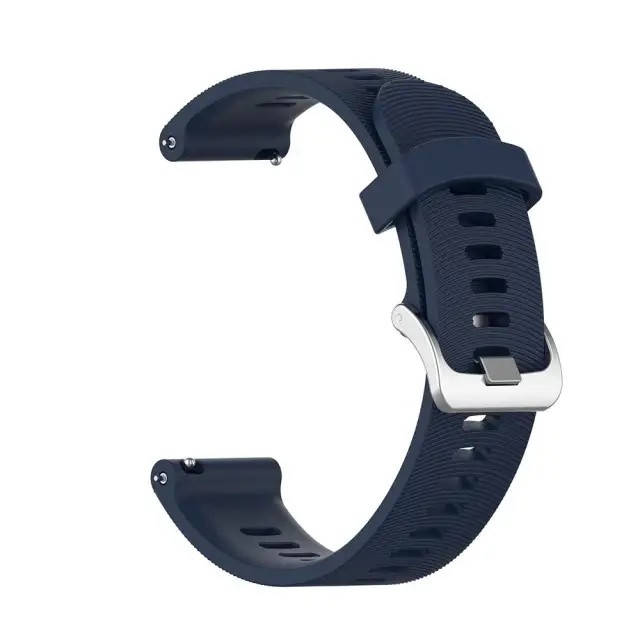 

Ремешок для Garmin Forerunner 245/645/Vivoactive 3 (темно-синий)