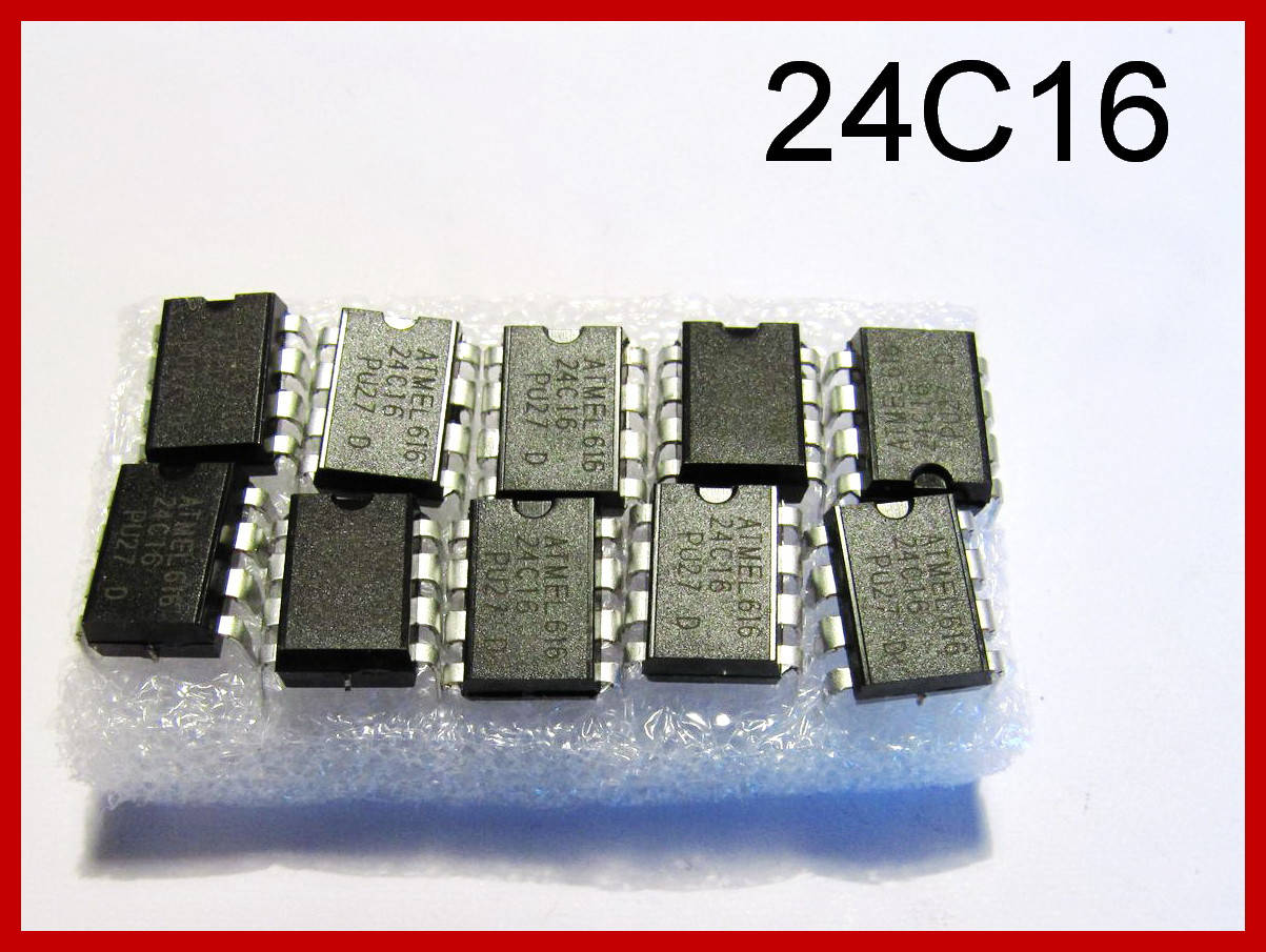 

24C16, микросхема памяти, EEPROM.