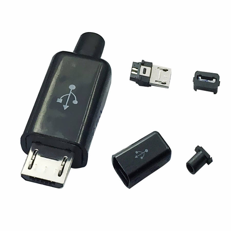 

Micro USB, 6мм., черный, разборной, есть опт.