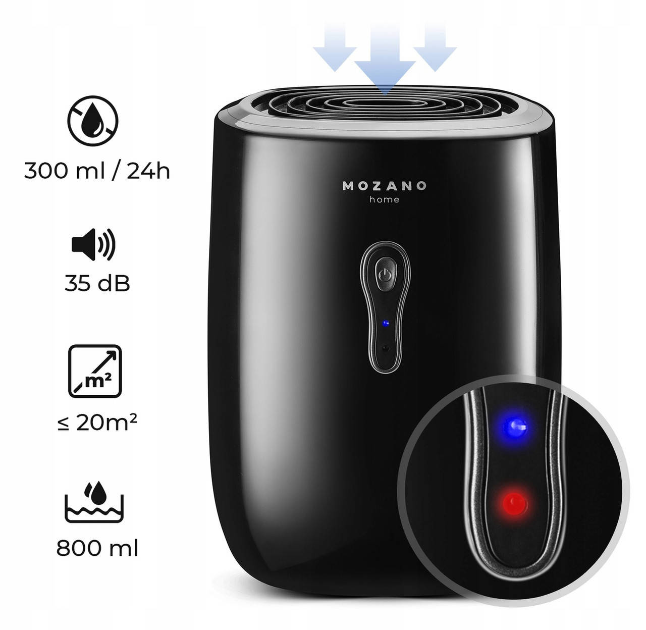 

Осушитель воздуха Peltier технология, 800 мл