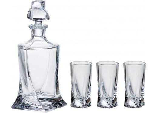 

Quadro набор для водки - 7 пр.(500 мл+6*50 мл) Bohemia 99999-99A44